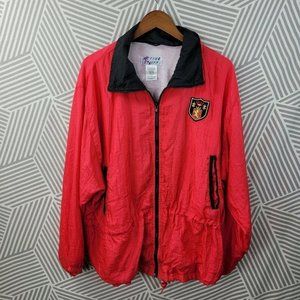 90s Womens Plus size 1X 16/18 Jacket Windbreaker